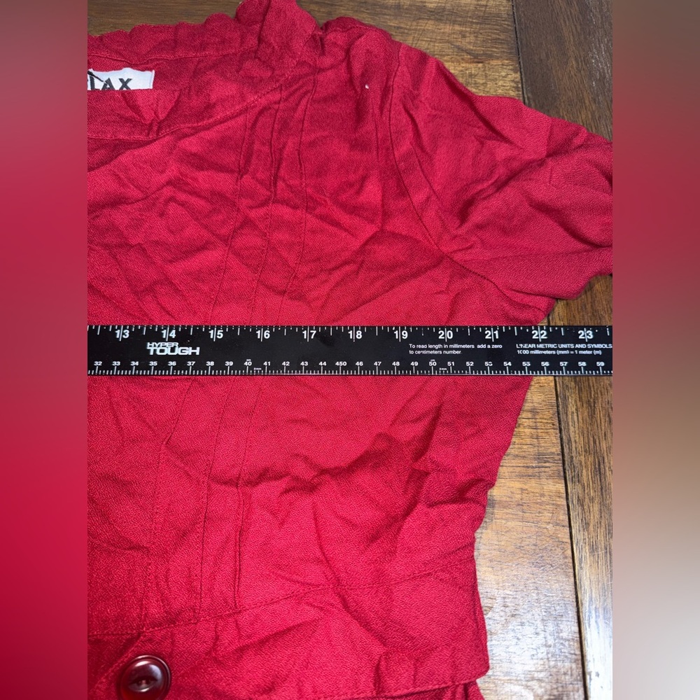 Flax Midi Rayon Dress - Picture 4 of 6
